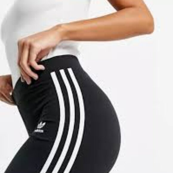 Adidas 3-Strip Tights. Brand New. Womens Size: XS - Picture 3 of 5